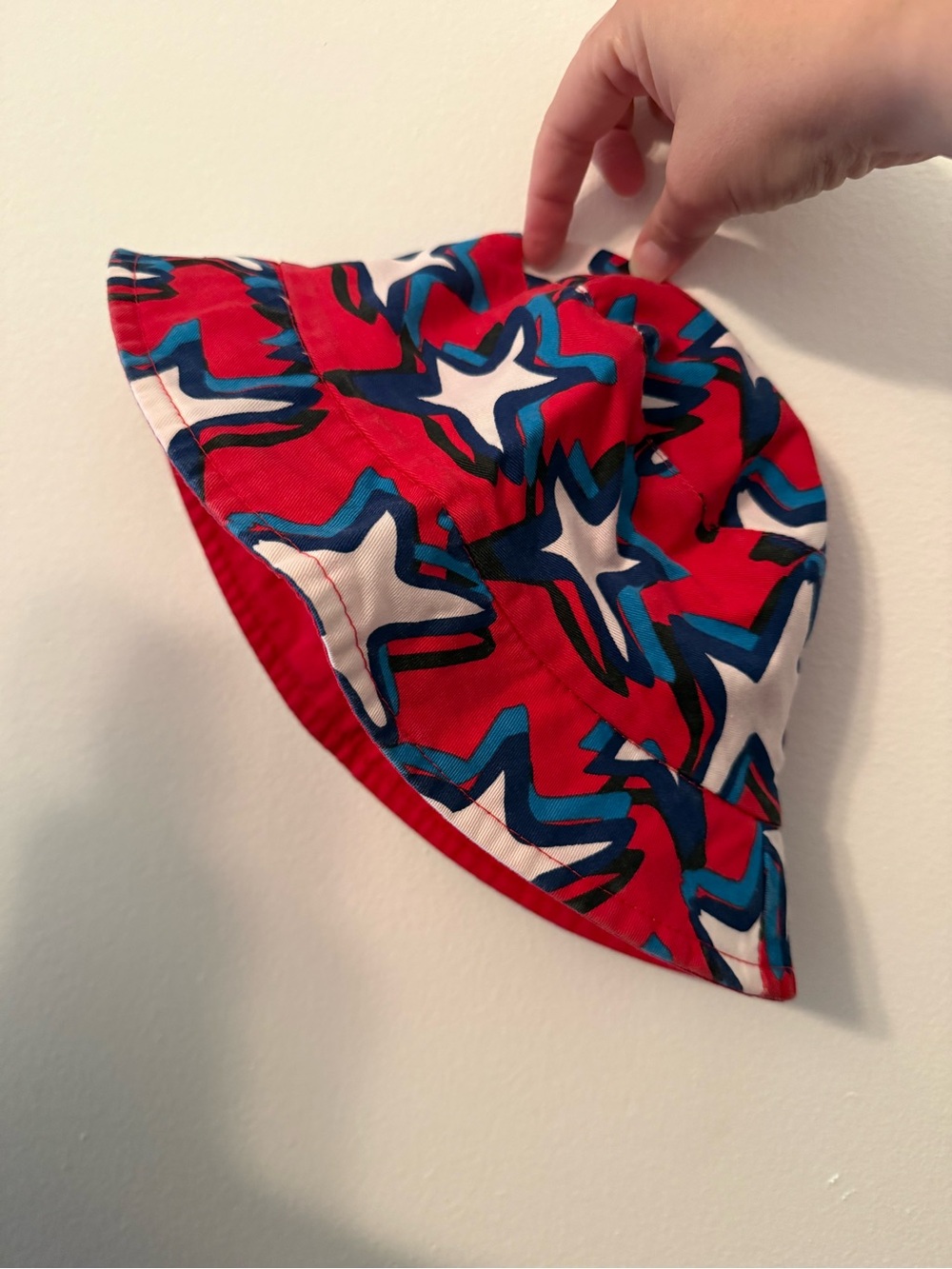 vintage Stephen Sprouse USA collection bucket hat